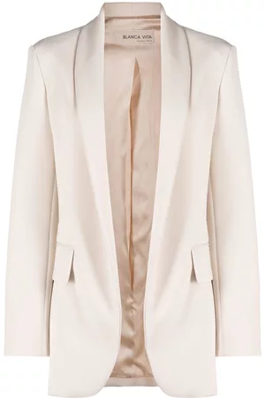 BLANCA Blazer con diseño abierto