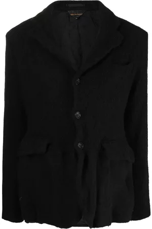 Comme des Garçons Blazer con botones y acabado de fieltro