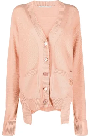 Stella McCartney Cárdigan asimétrico con cuello en V