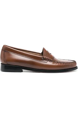G.H. Bass Mocasines penny con tacón de 20mm