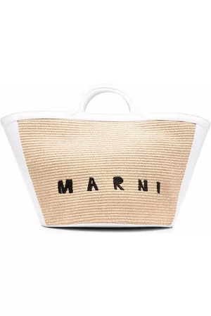 Marni Bolso shopper Tropicalia con logo
