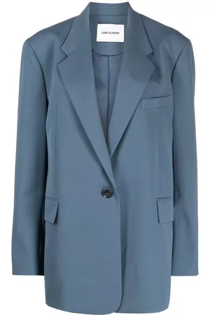 Low Classic Blazer con botones y diseño oversize