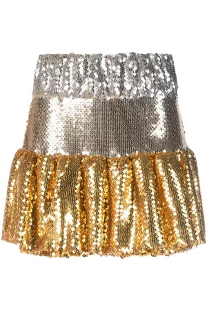 Paco rabanne Minifalda con lentejuelas