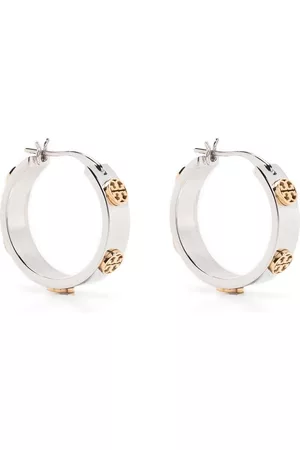 Tory Burch Pendientes de aro Miller pequeños