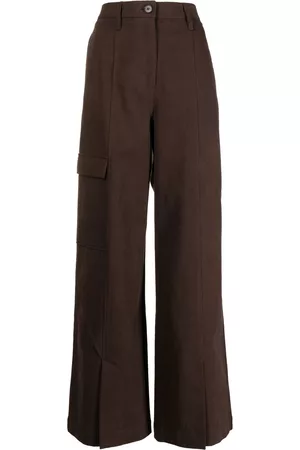 GOEN.J Pantalones anchos tipo cargo