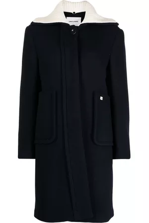 Low Classic Abrigo con botones y cuello ancho