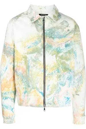 Nahmias Chaqueta con estampado jaspeado