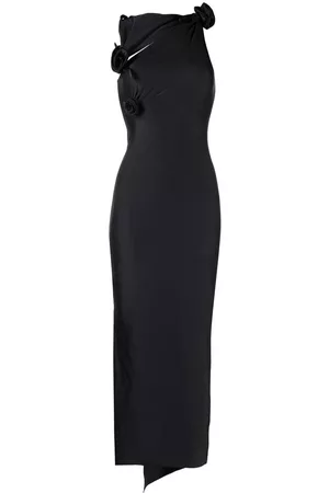 COPERNI Vestido largo con apliques florales