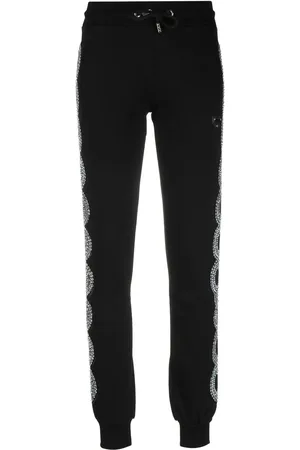 Philipp Plein Pantalones joggers con detalle de cristales