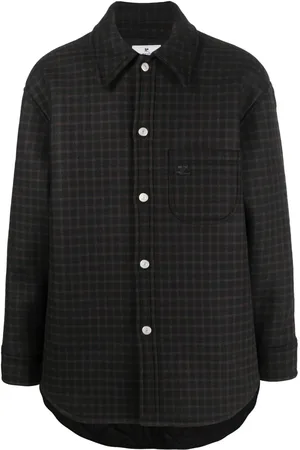 Courrèges Sobrecamisa a cuadros