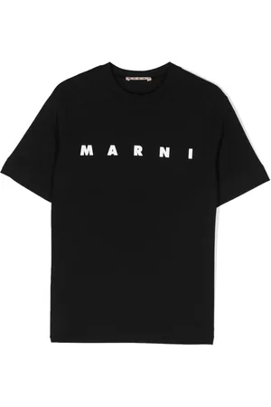 Marni Camiseta con logo estampado