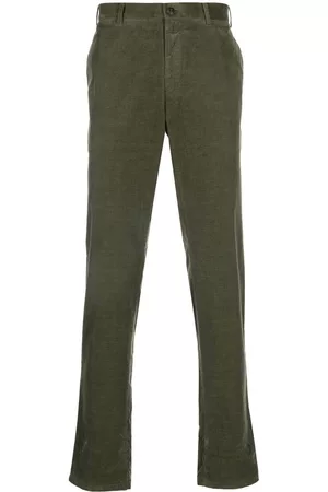 CANALI Pantalones chinos slim de talle medio