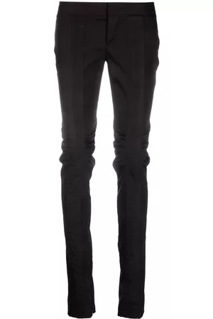 Gucci Pantalones con detalle fruncido 2000