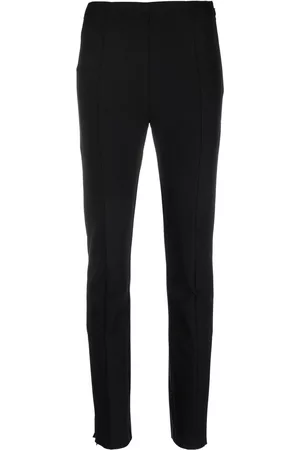 By Malene Birger Pantalones slim de talle medio