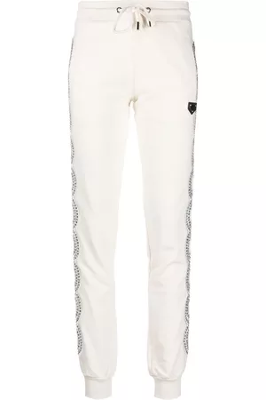 Philipp Plein Pantalones joggers con detalle de cristales