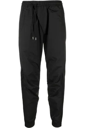 Maharishi Pantalones de chándal con cordones descentrados