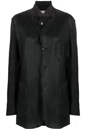 Comme des Garçons Chaqueta con paneles envejecidos 2010