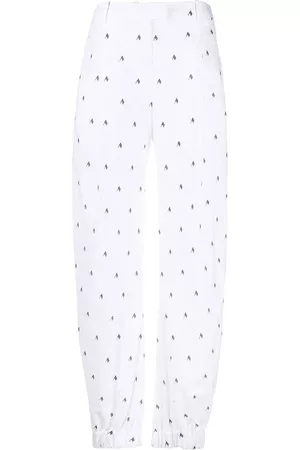 The Attico Pantalones anchos de talle alto