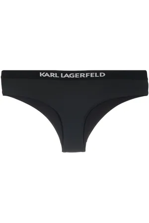 Karl Lagerfeld Bragas de bikini con logo