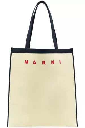 Marni Bolso shopper con logo bordado