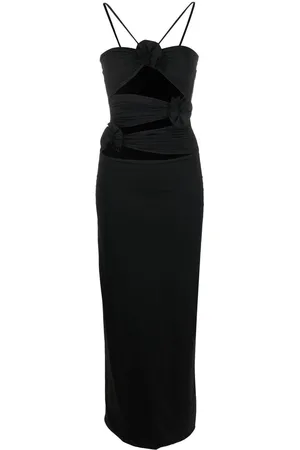 Maygel Coronel Vestido midi con aberturas