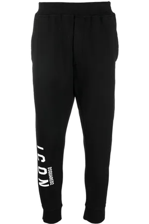 Dsquared2 Pantalones de chándal Icon con logo estampado