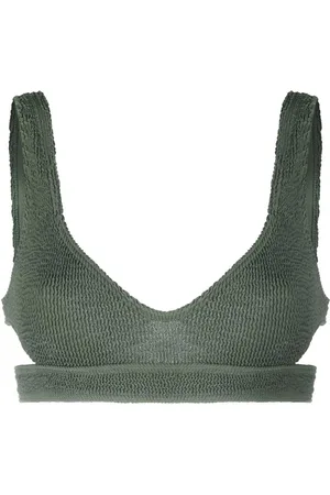 Bond Eye Top de bikini con abertura