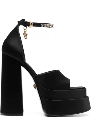 VERSACE Sandalias con charm Medusa de plataforma