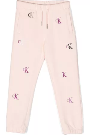 Calvin Klein Pantalones de chándal con logo bordado