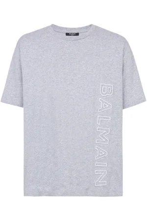 Balmain Camiseta con detalle del logo