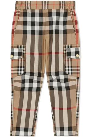 Burberry Pantalones cargo con motivo Vintage Check