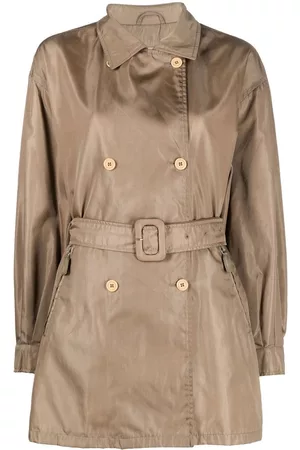 Prada Gabardina con doble botonadura 2000