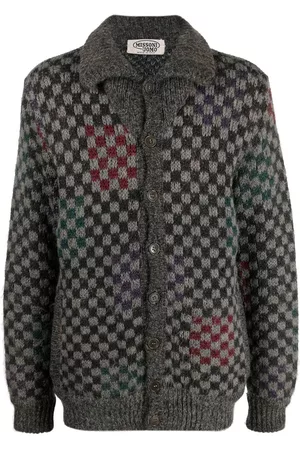 Missoni Chaqueta de punto a cuadros 1980