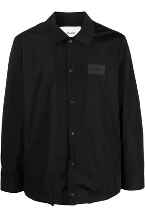 Zadig & Voltaire Sobrecamisa con parche del logo