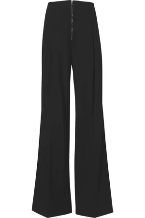 Proenza Schouler Pantalones anchos con cremallera expuesta