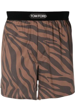 Tom Ford Bóxer con motivo de cebra