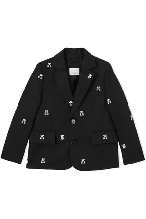 Burberry Blazer con bordado Thomas Bear