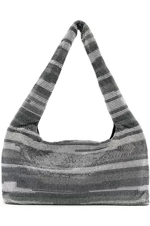 KARA Bolso Armpit con apliques de cristal
