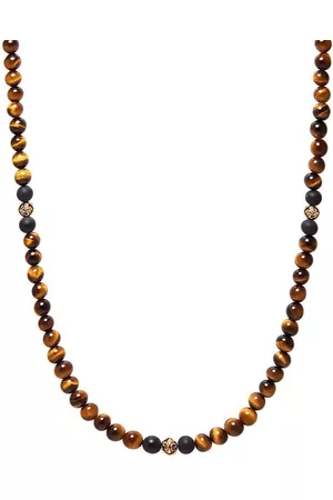 Nialaya Collar con cuentas de ojo de tigre