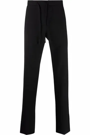 Maison Margiela Pantalones rectos con cordón