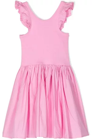 Molo Vestido acampanado con volantes