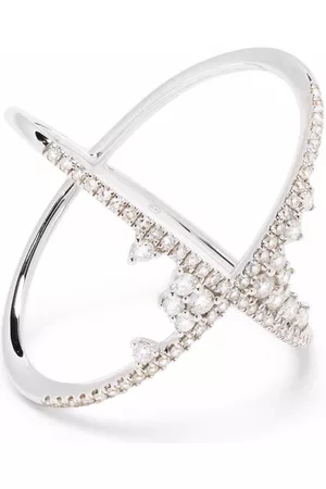 DJULA Anillo Fairy Tale X en oro blanco de 18 ct con diamantes