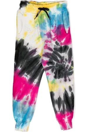 MAUNA KEA Pantalones de chándal con motivo tie-dye