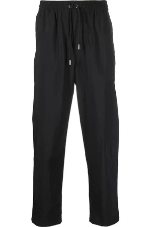 Maison Kitsuné Pantalones rectos con cordones