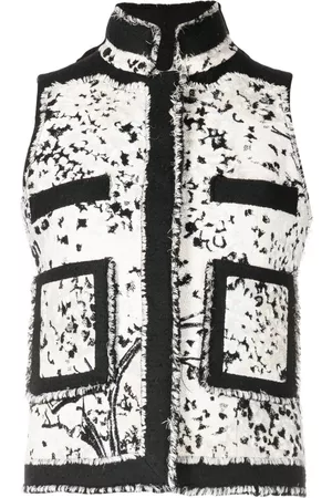 Balenciaga Top sin mangas Runaway con motivo abstracto 2008