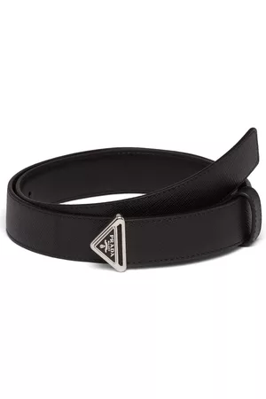 Prada Cinturón con logo triangular