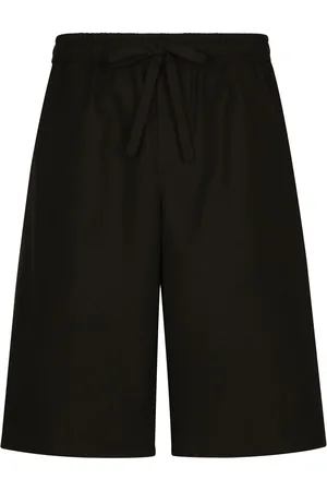Dolce & Gabbana Pantalones cortos de deporte con etiqueta del logo