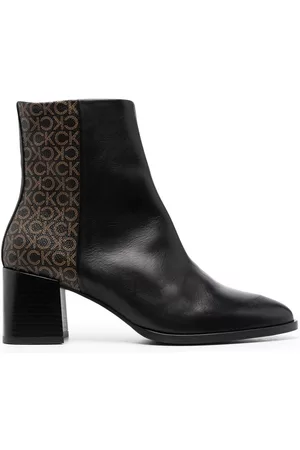 Calvin Klein Botines con monograma estampado