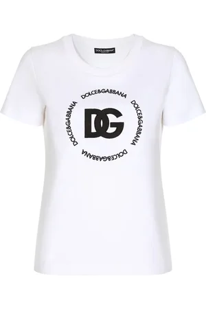 Dolce & Gabbana Camiseta con logo Interlock DG