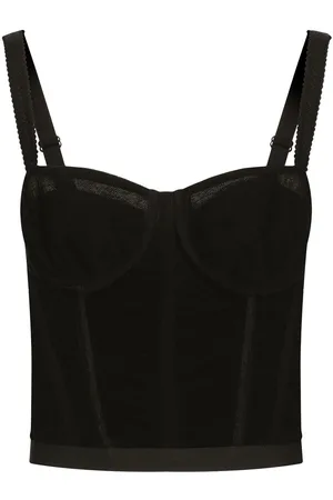Dolce & Gabbana Top estilo corsé drapeado